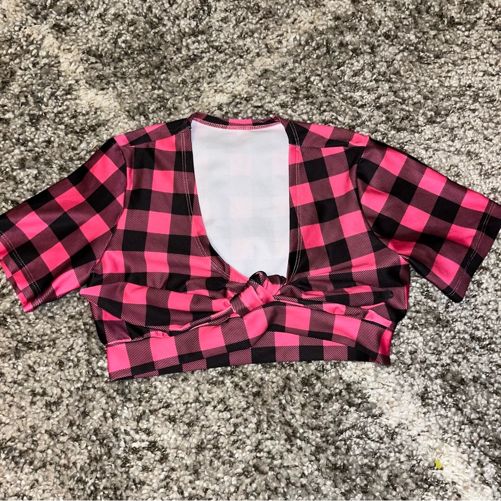 Authentic Twin Peaks Girl Unique Pink Valentine’s Top / Costume